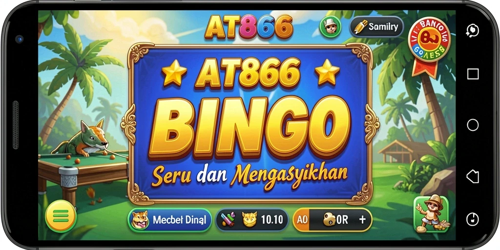 Tampilan gameplay Bingo yang seru dan interaktif.