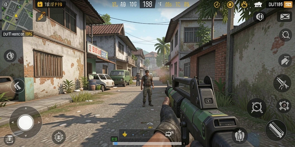 Tampilan gameplay seru dan mendebarkan dalam DUIT188.