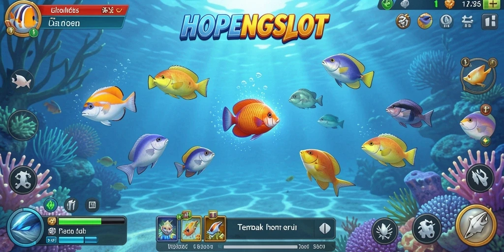 Tampak menegangkan saat menembak ikan di HOPENGSLOT.