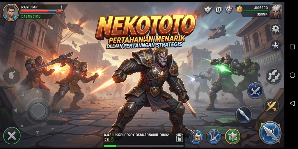 Gameplay seru dari NEKOTOTO dalam pertarungan Tower Defense.
