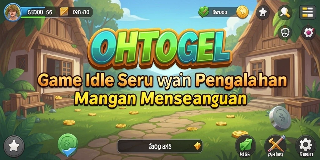 Tampilan gameplay seru dalam OHTOGEL yang penuh dengan aktivitas Idle.