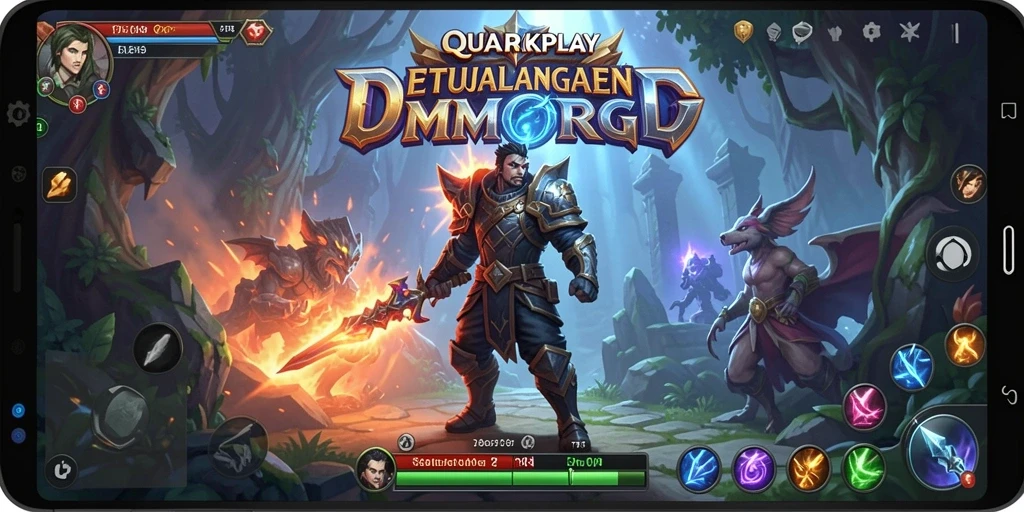 Gameplay epik dan interaksi sosial di QUARKPLAY.