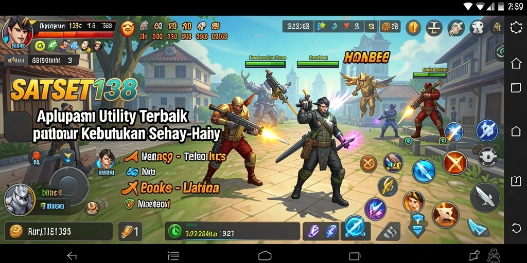 Screenshot utama SATSET138 menunjukkan tampilan antarmuka yang user-friendly.