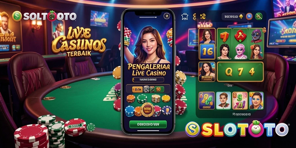 Gameplay Live Casino di SOLOTOTO yang menarik dan interaktif.